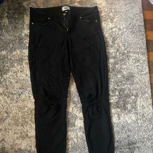 Size 29 black Paige denim jeans